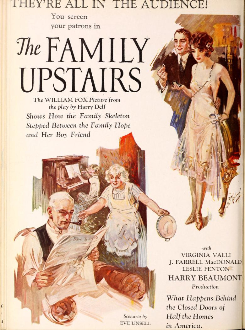 The Family Upstairs poster background