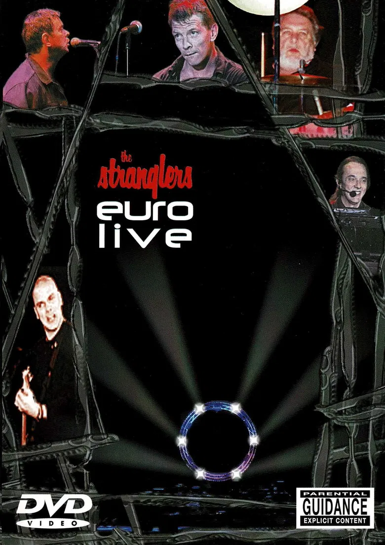 The Stranglers: Euro Live poster background