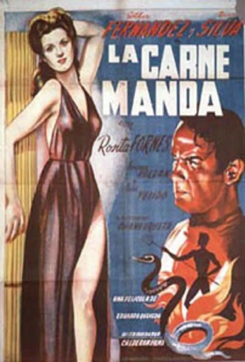 La carne manda poster background