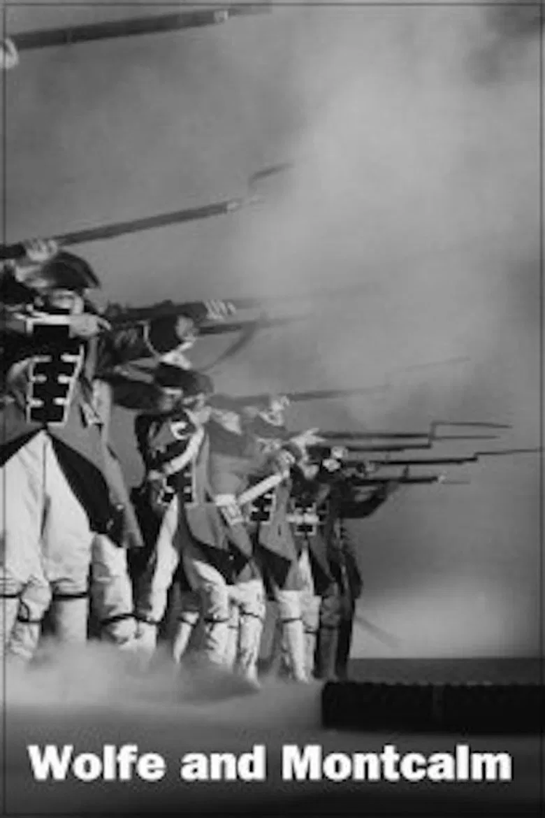 Wolfe and Montcalm poster background