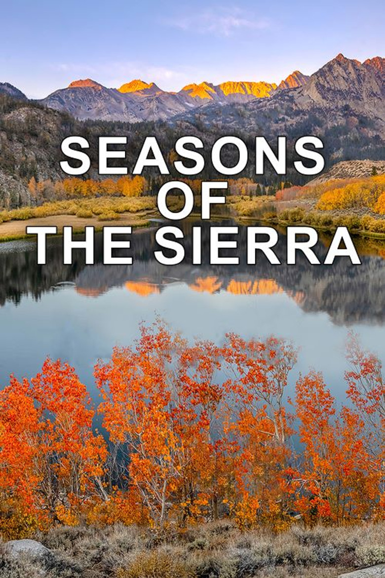 Seasons of the Sierra poster background