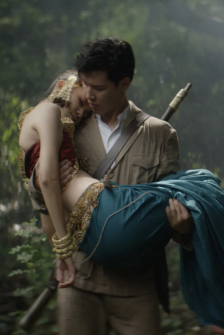 The Sleeping Beauty poster background