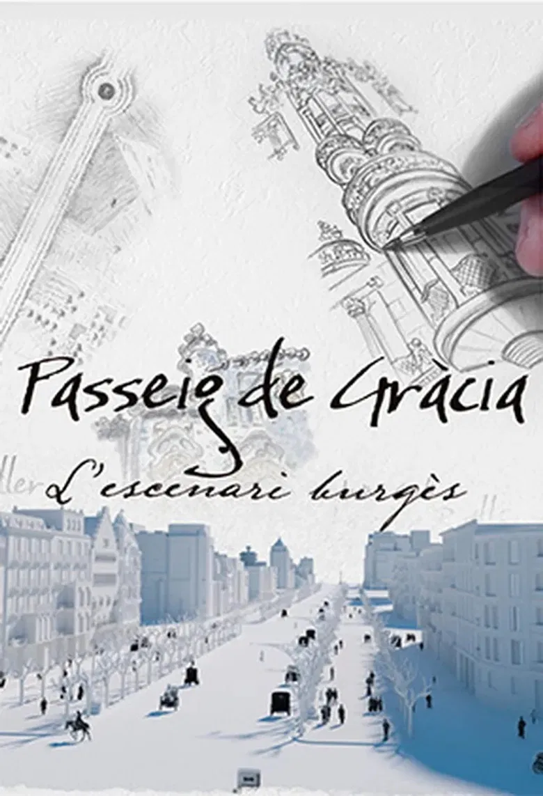 Passeig de Gràcia, l'escenari burgès poster background