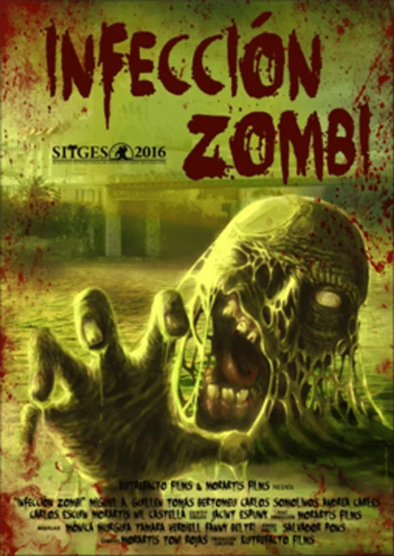Infección Zombie poster background