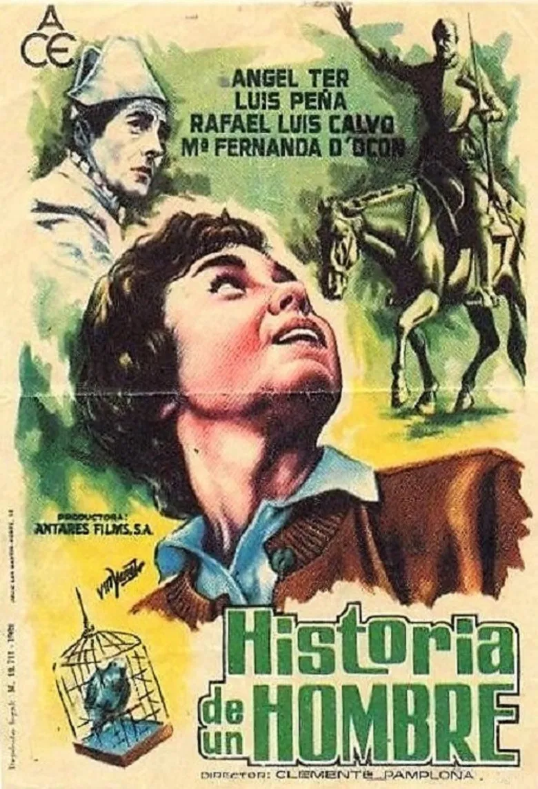 Historia de un hombre poster background
