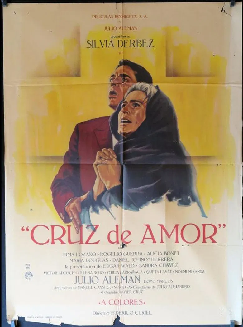 Cruz de amor poster background