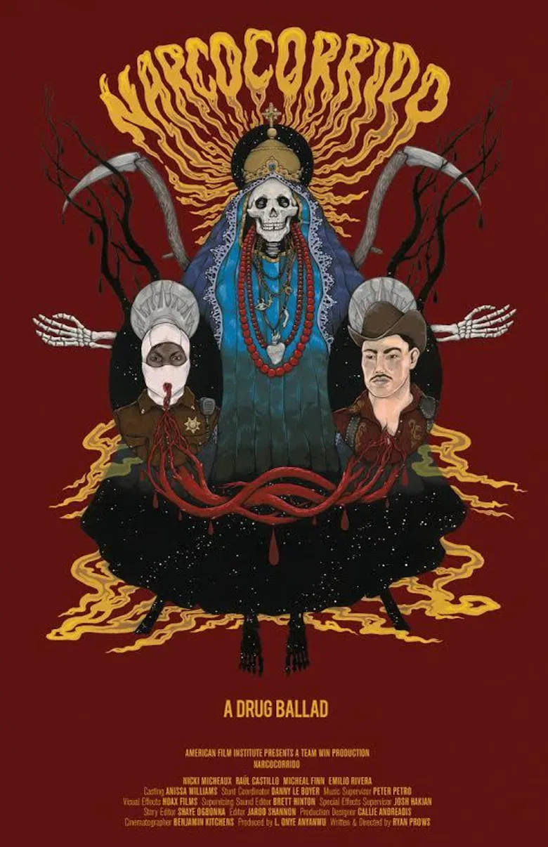 Narcocorrido poster background