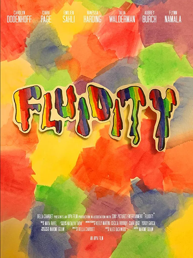 Fluidity poster background