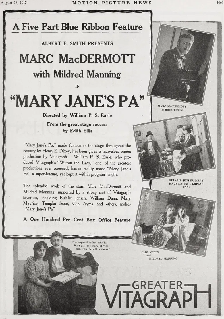 Mary Jane's Pa poster background