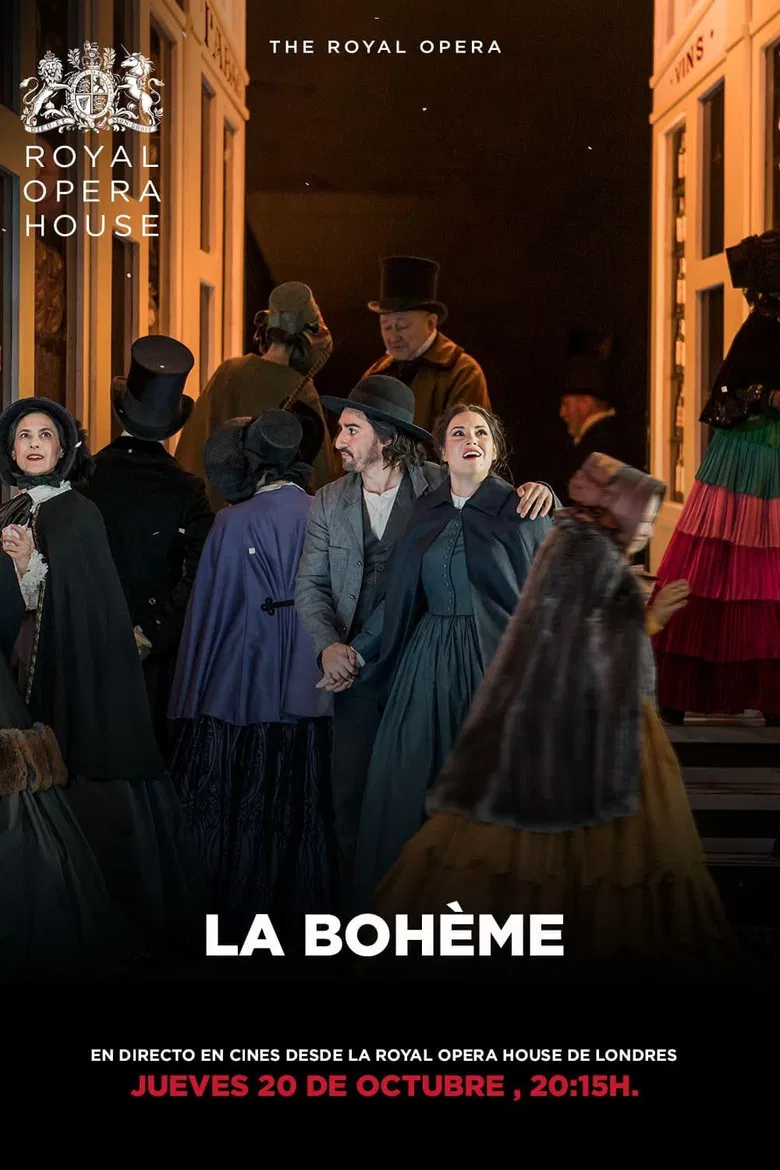 Royal Opera House: La Bohème poster background
