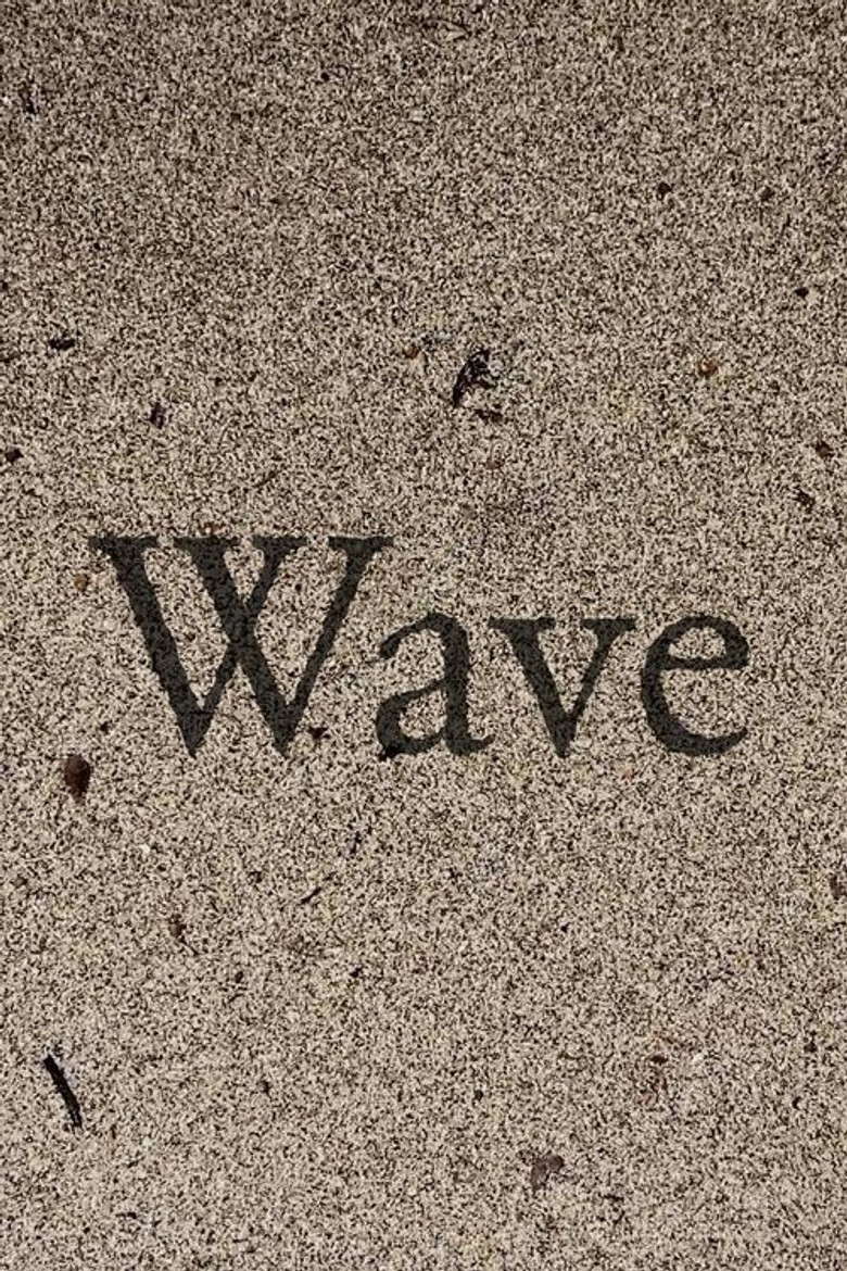Wave poster background