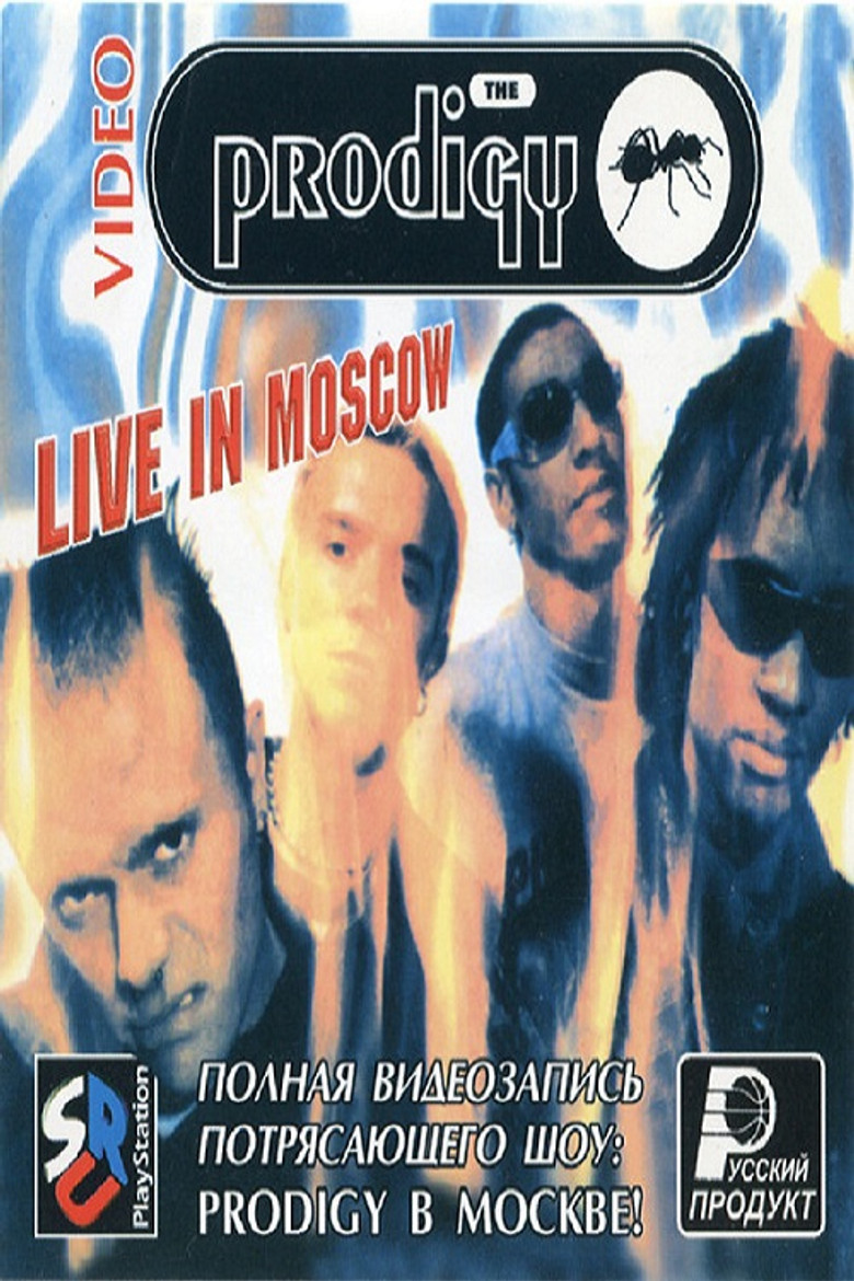 The Prodigy Live In Moscow poster background
