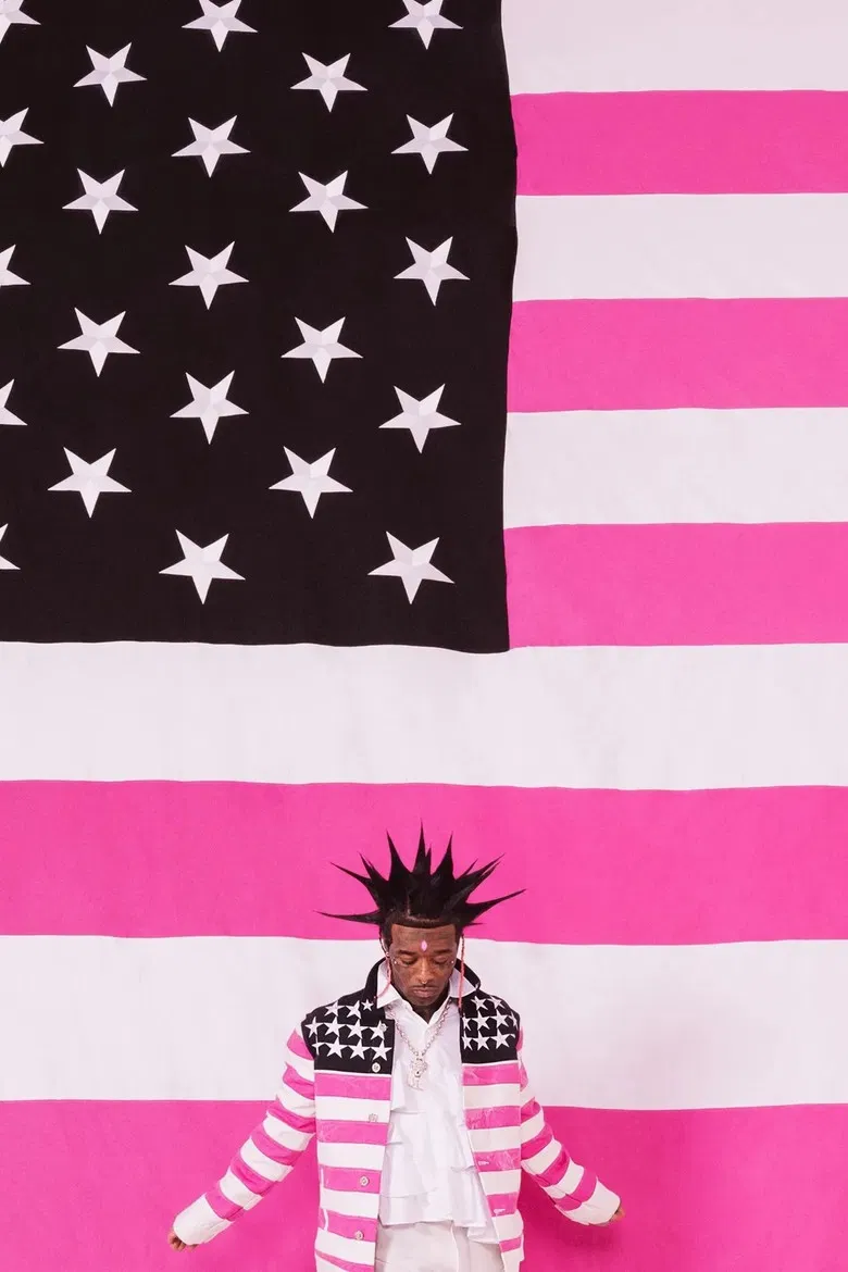 Pink Tape poster background