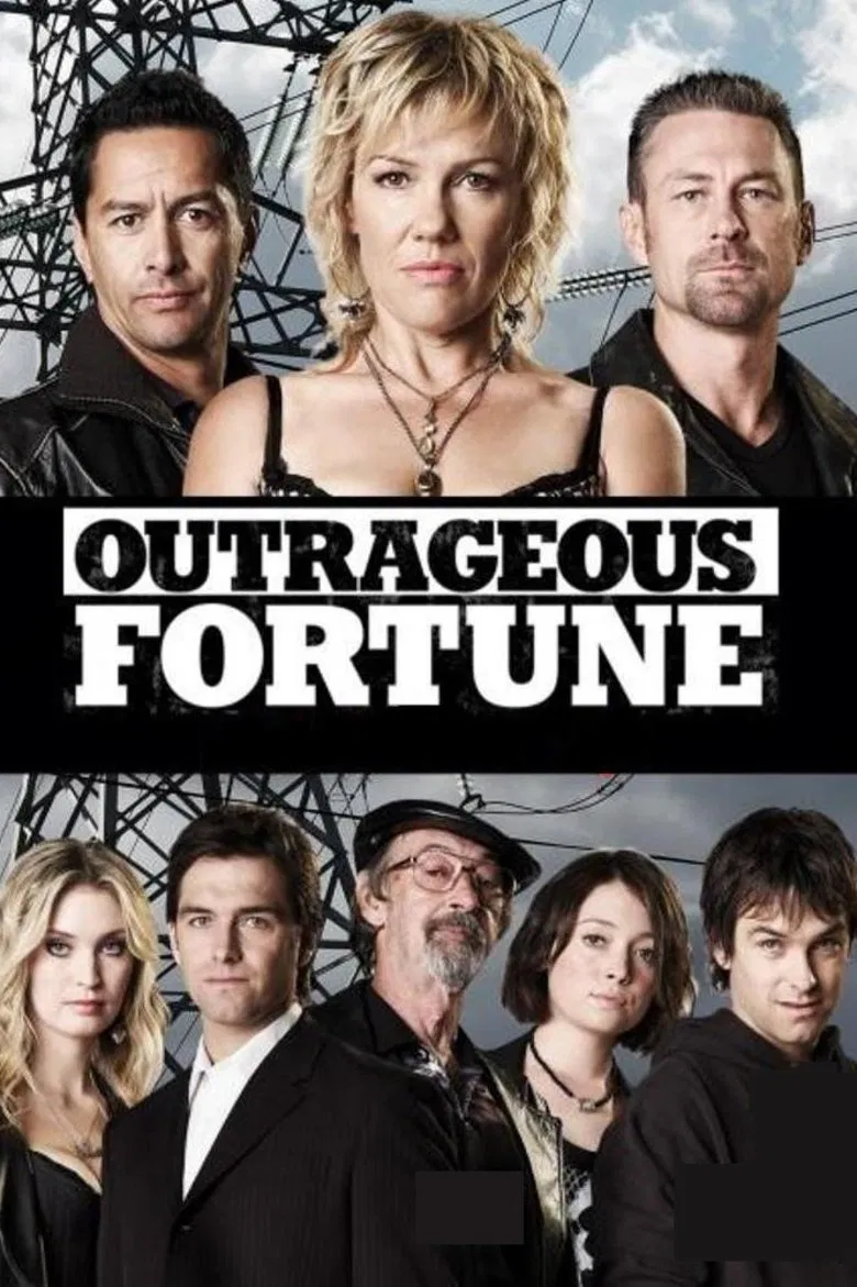 Outrageous Fortune: The Movie poster background