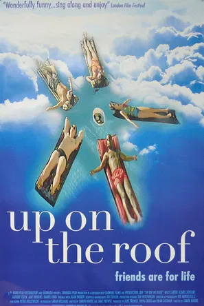 Up on the Roof poster background