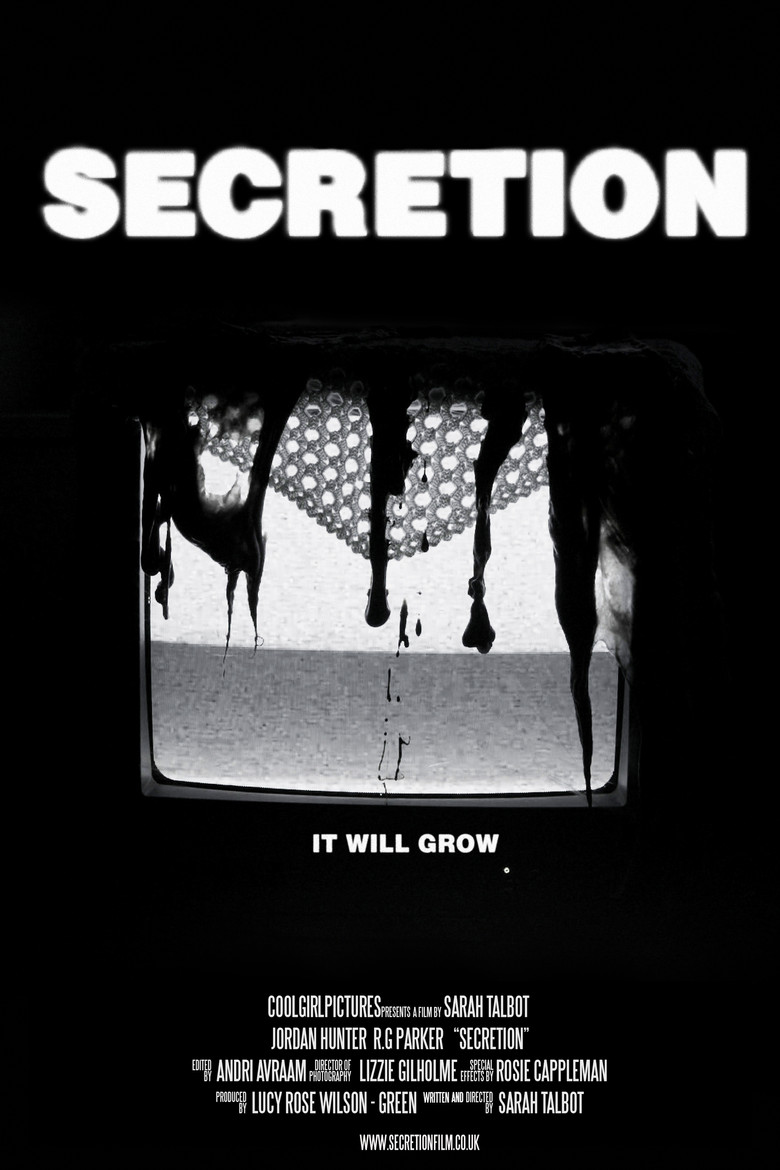 Secretion poster background