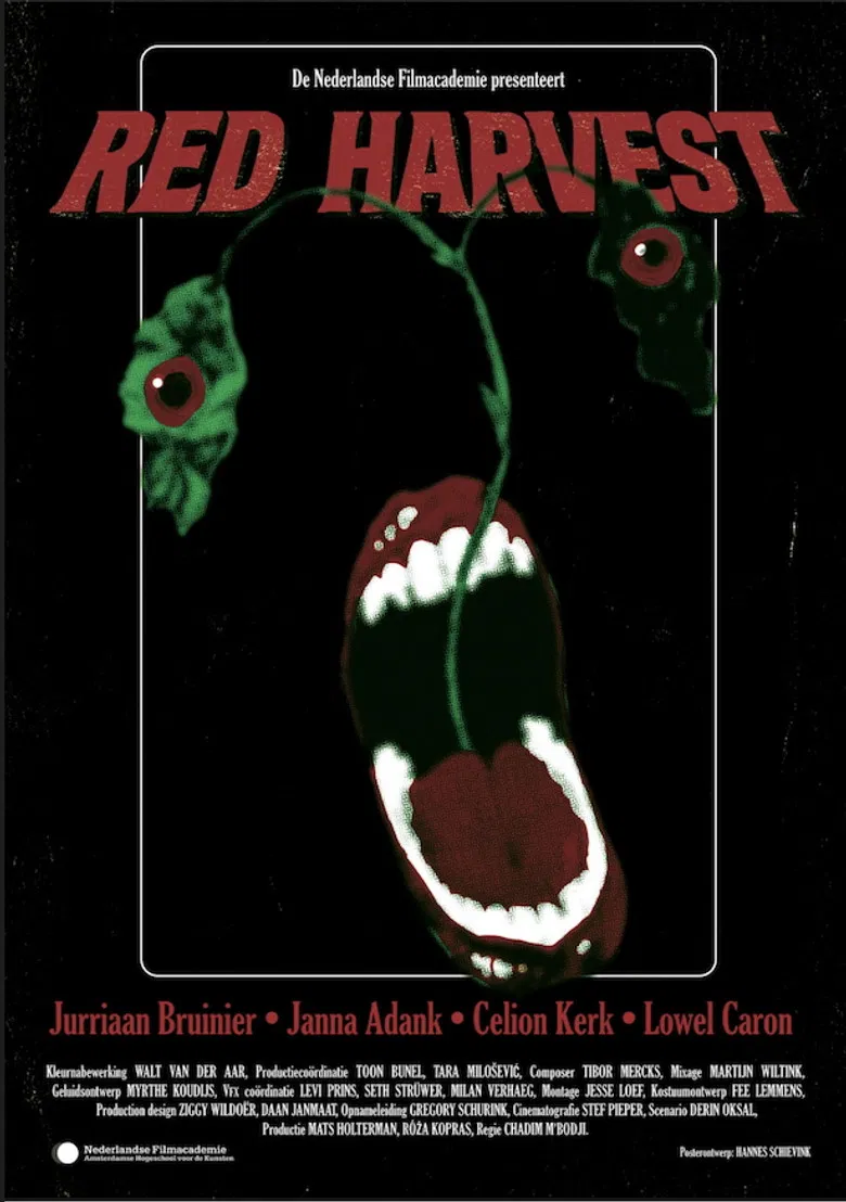 Red Harvest poster background