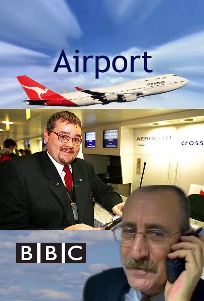 Airport poster background