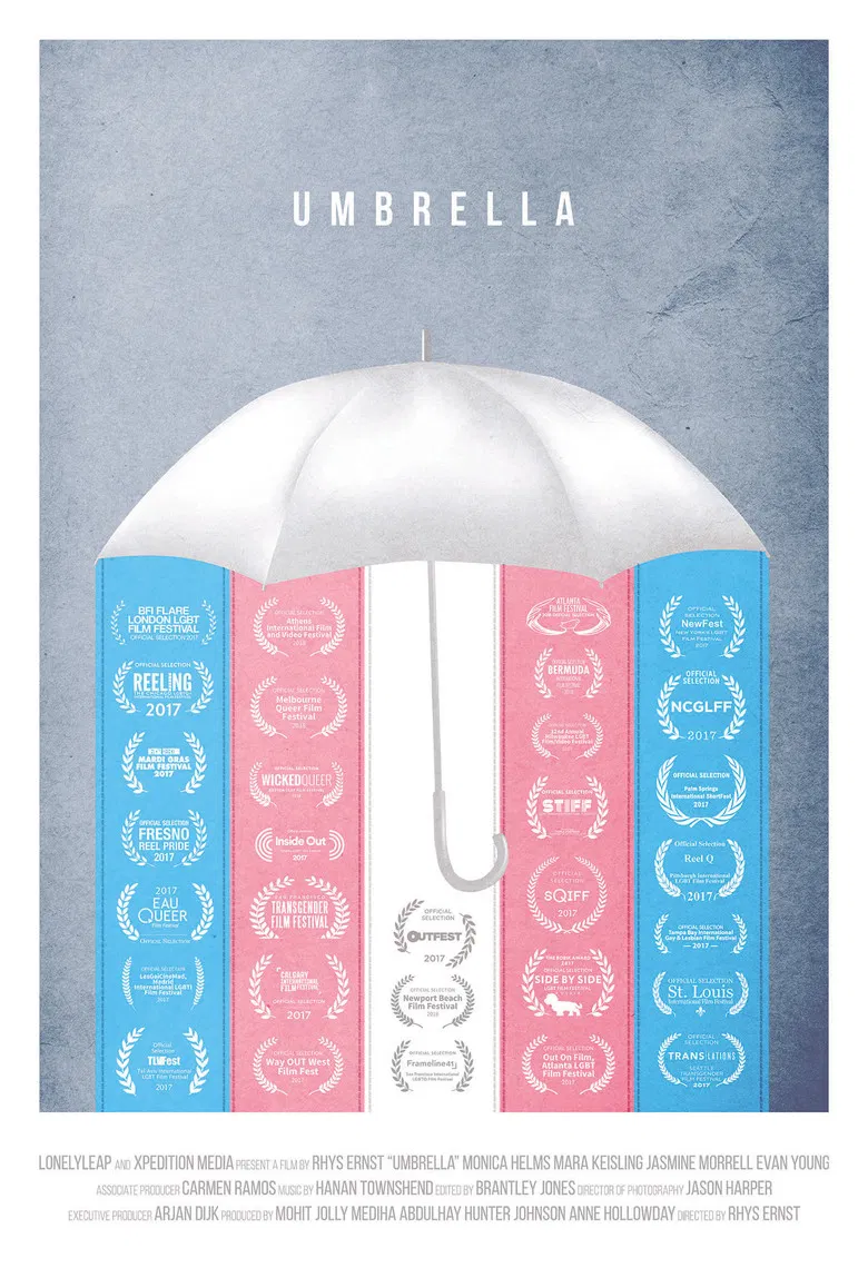 Umbrella poster background