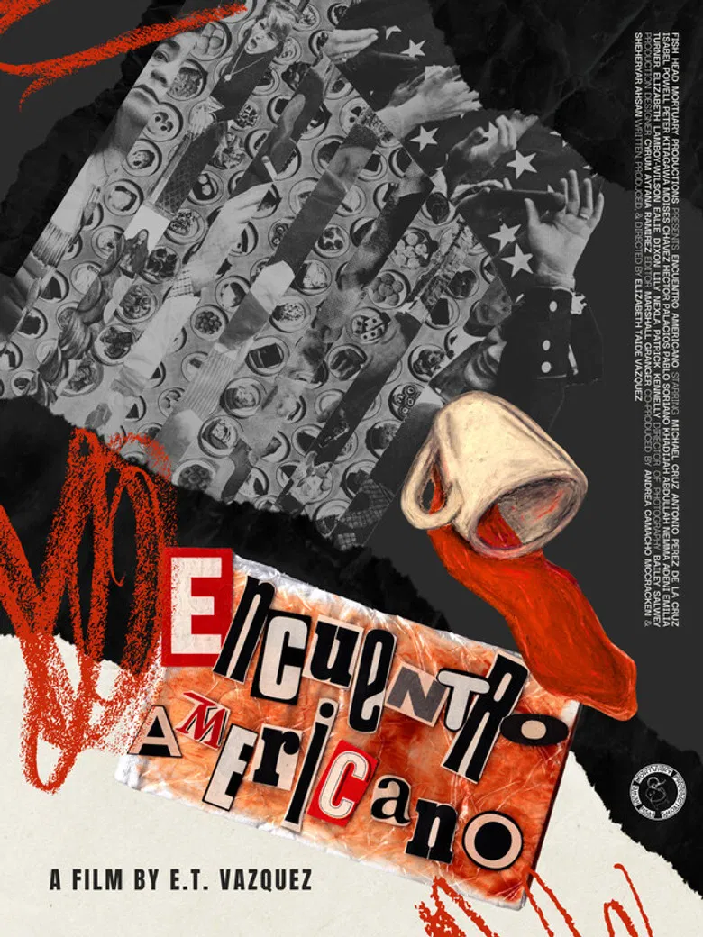 Encuentro Americano poster background