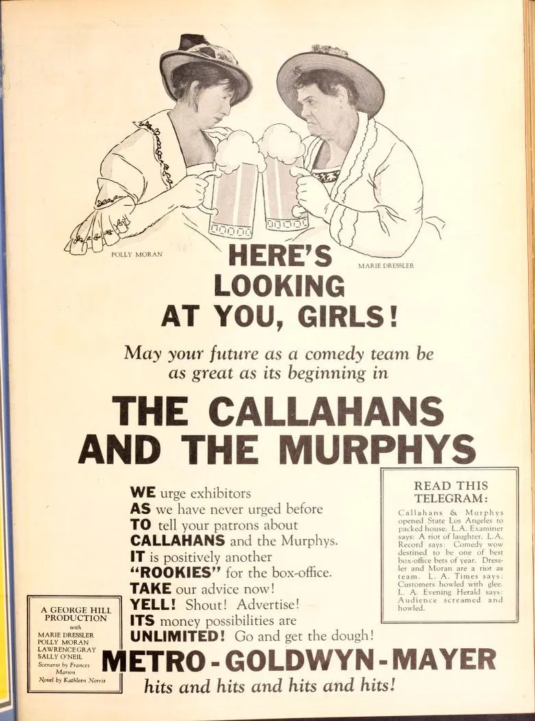 The Callahans and the Murphys poster background