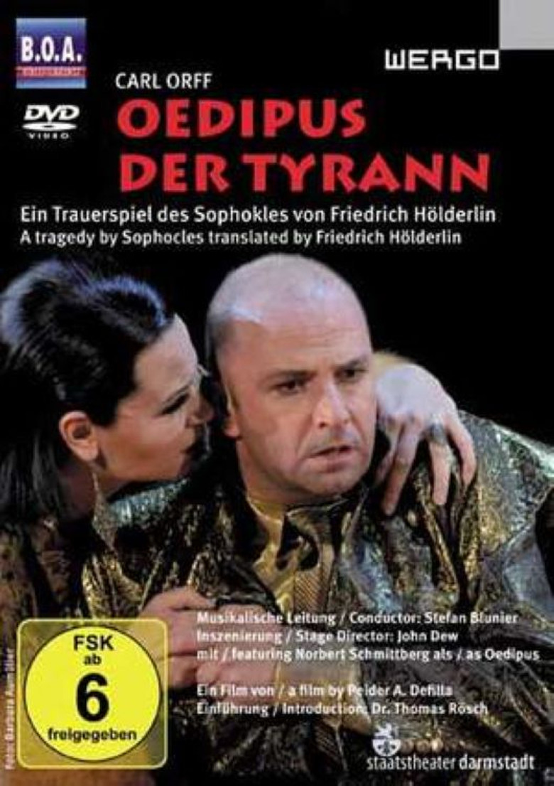 Orff:  Oedipus Der Tyrann poster background