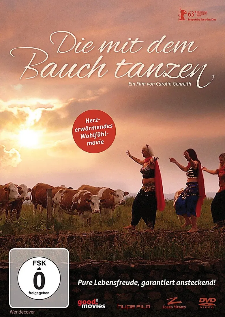 Dancing with Bellies poster background