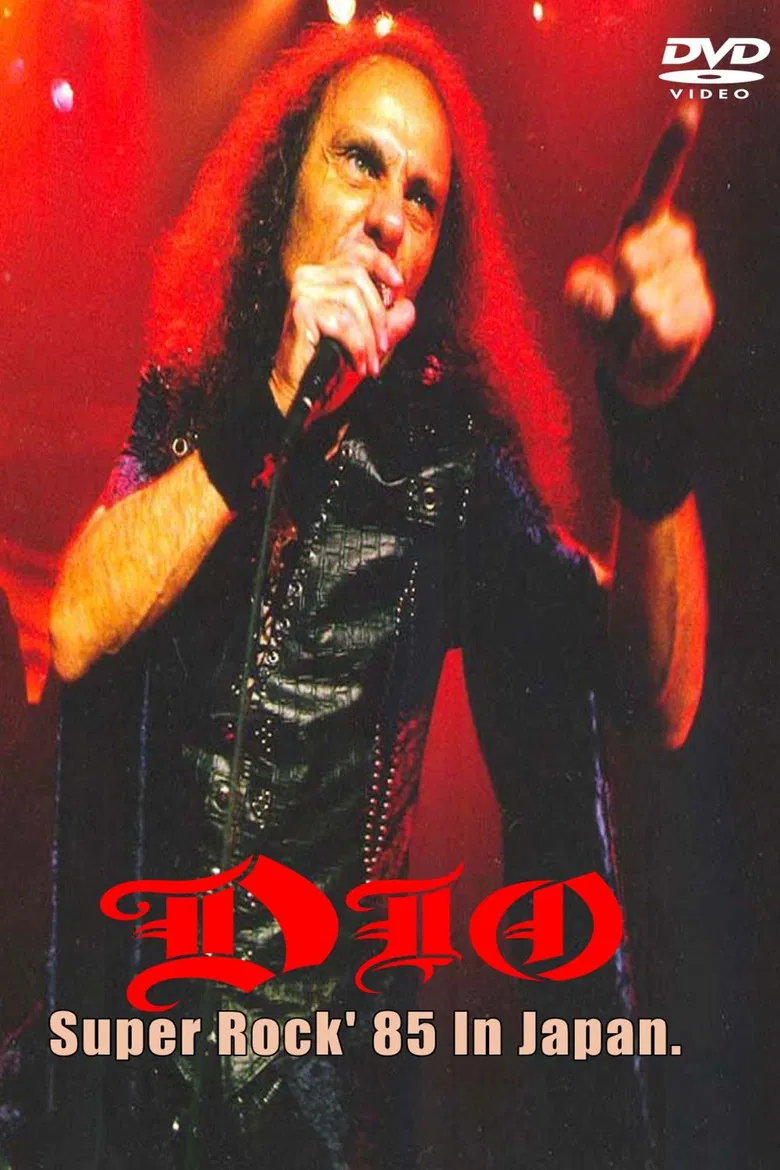Dio: At Tokyo Super Rock Festival poster background