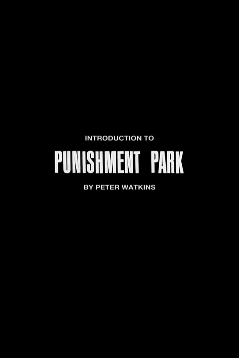 Introduction to Punishment Park poster background