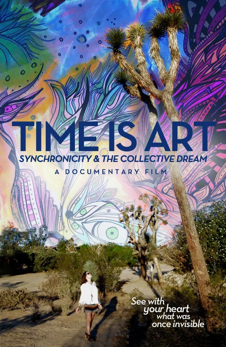 Time Is Art: Synchronicity and the Collective Dream poster background