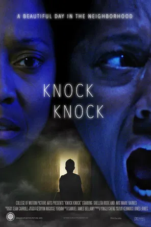 KNOCK KNOCK poster background