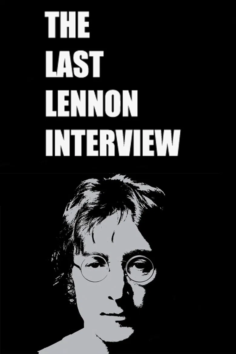 The Last Lennon Interview poster background