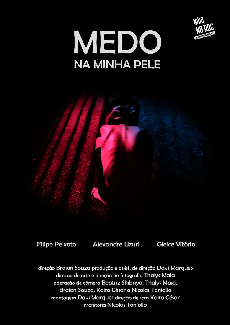 Medo Na Minha Pele poster background