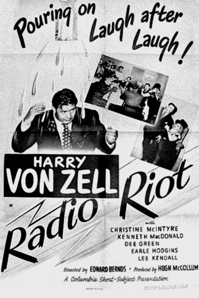 Radio Riot poster background
