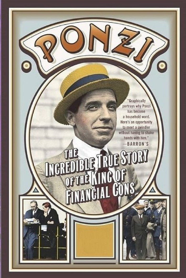 Mr. Ponzi and His Scheme poster background