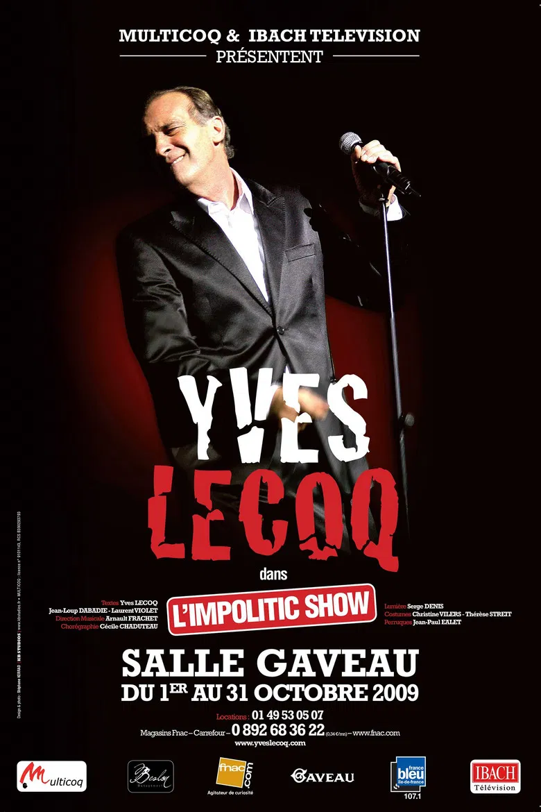 Yves Lecoq - L'Impolitic Show poster background