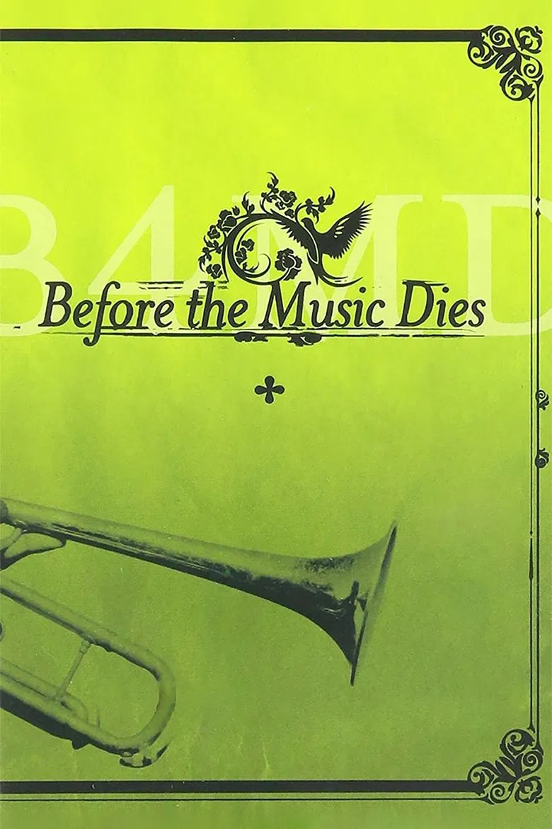 Before the Music Dies poster background