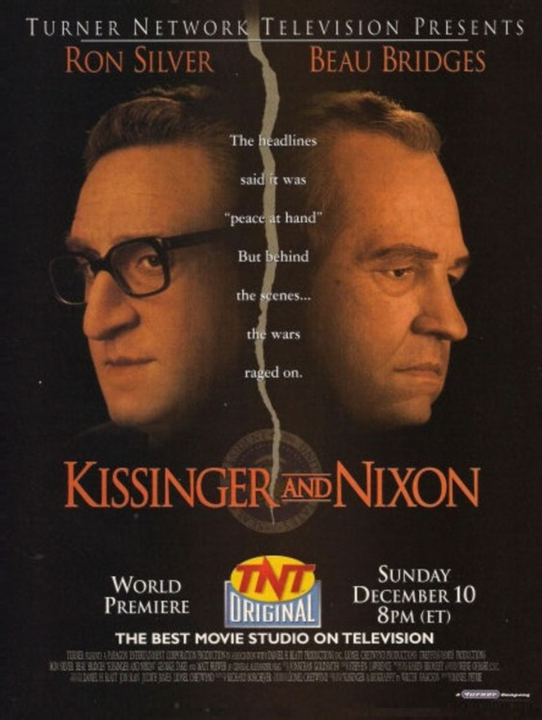 Kissinger and Nixon poster background