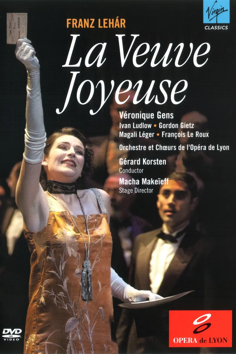 La Veuve Joyeuse poster background