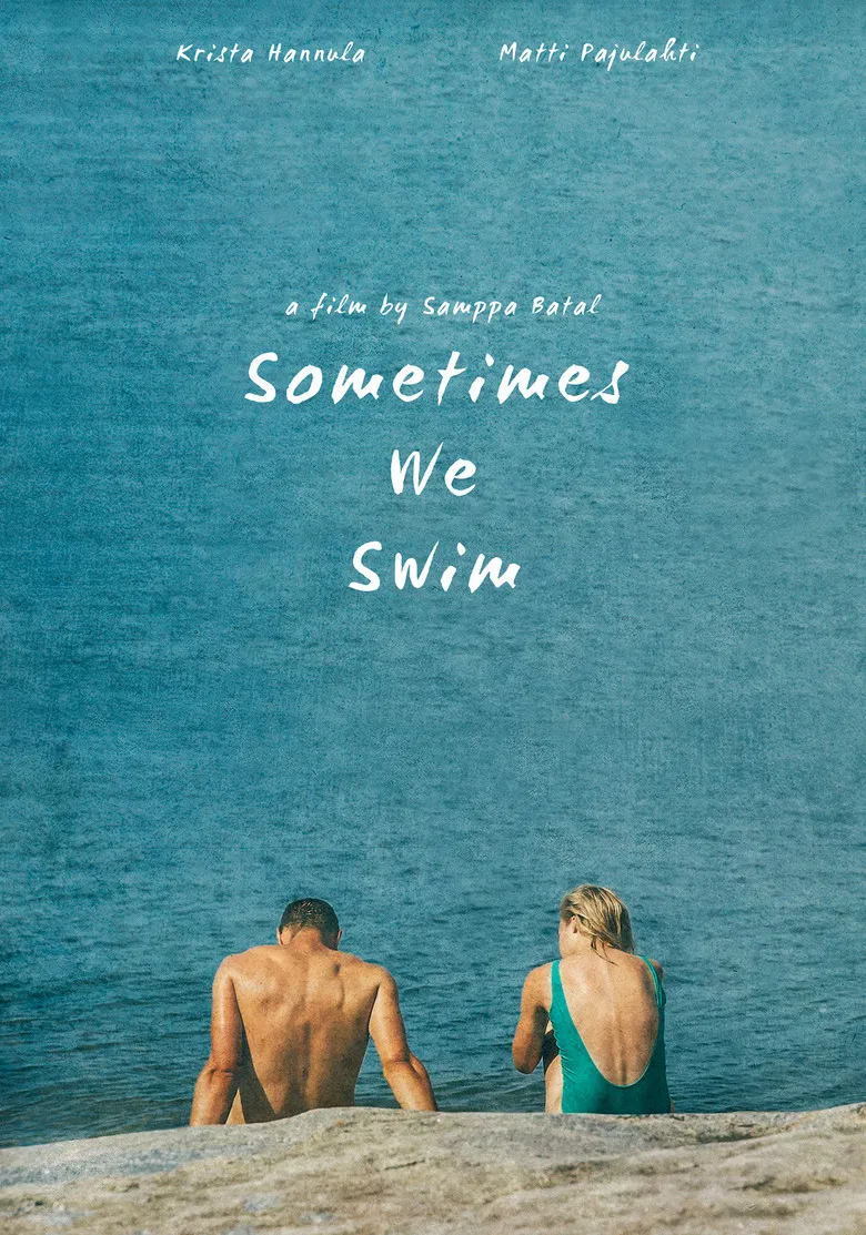 Sometimes We Swim poster background