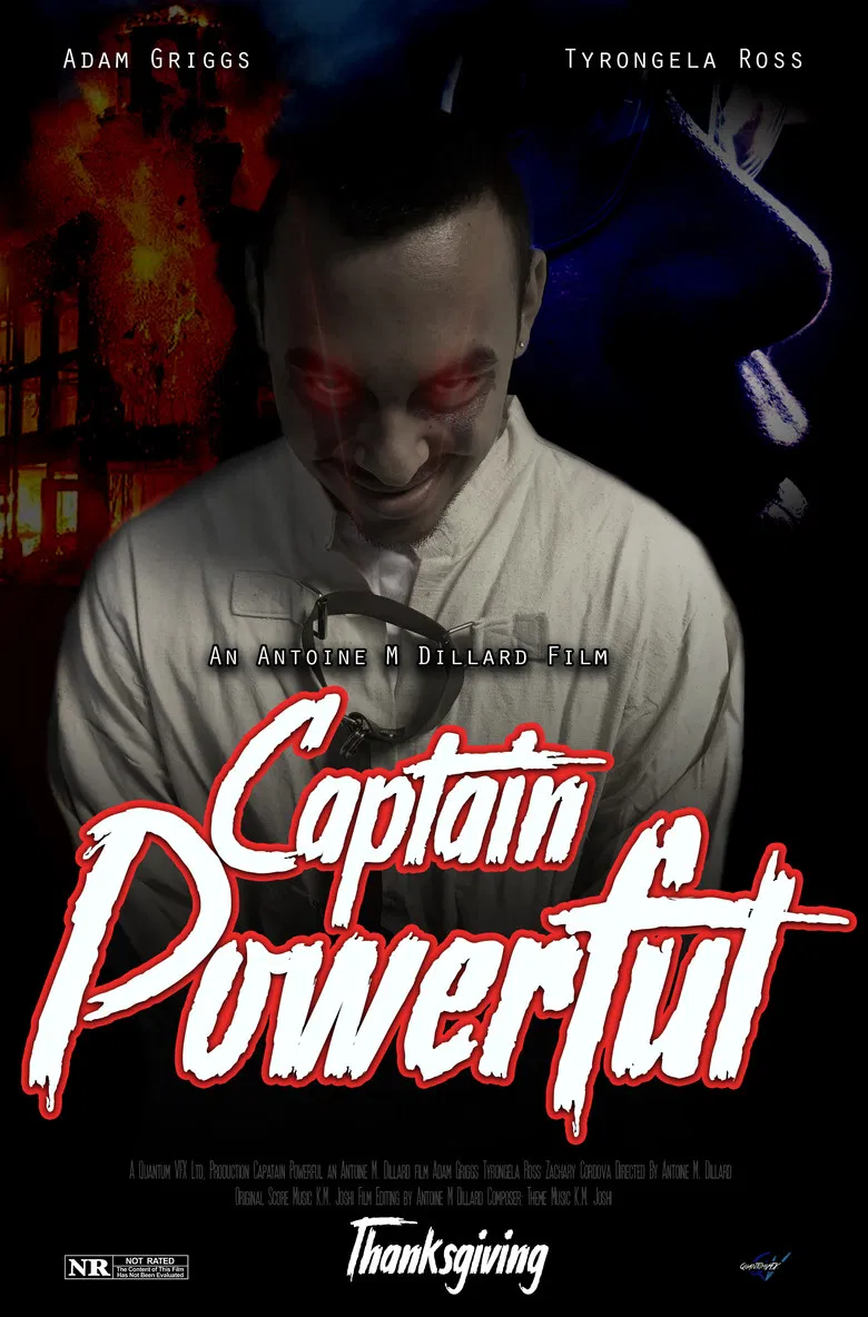 Captain Powerful poster background