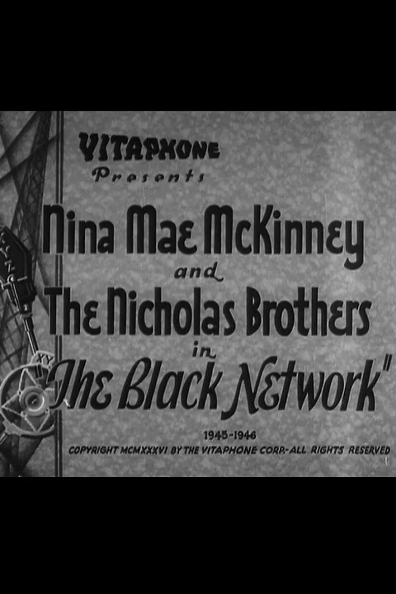 The Black Network poster background