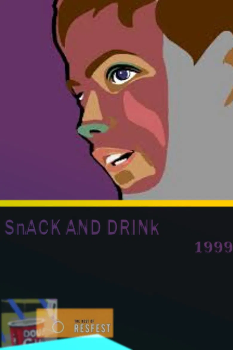 Snack And Drink poster background