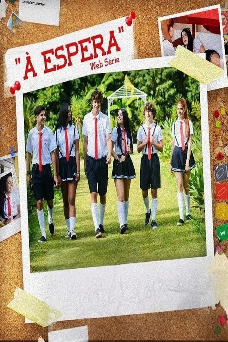 A Espera poster background