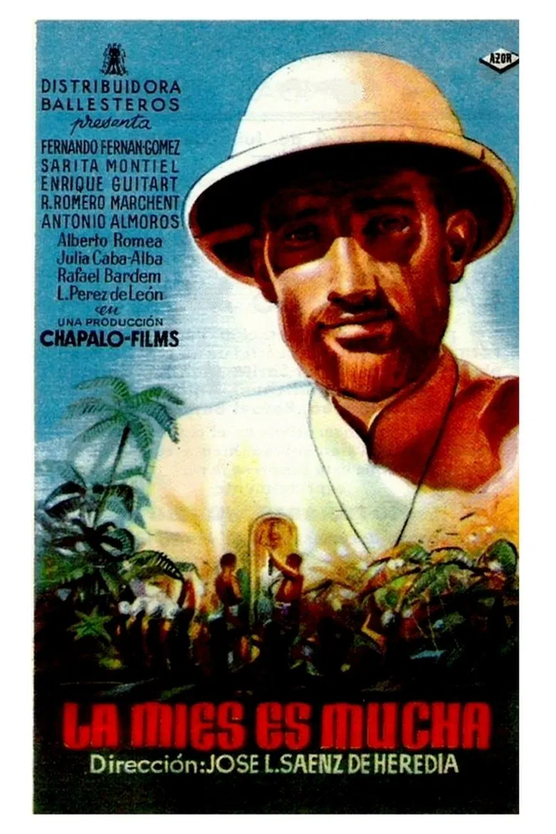 La mies es mucha poster background