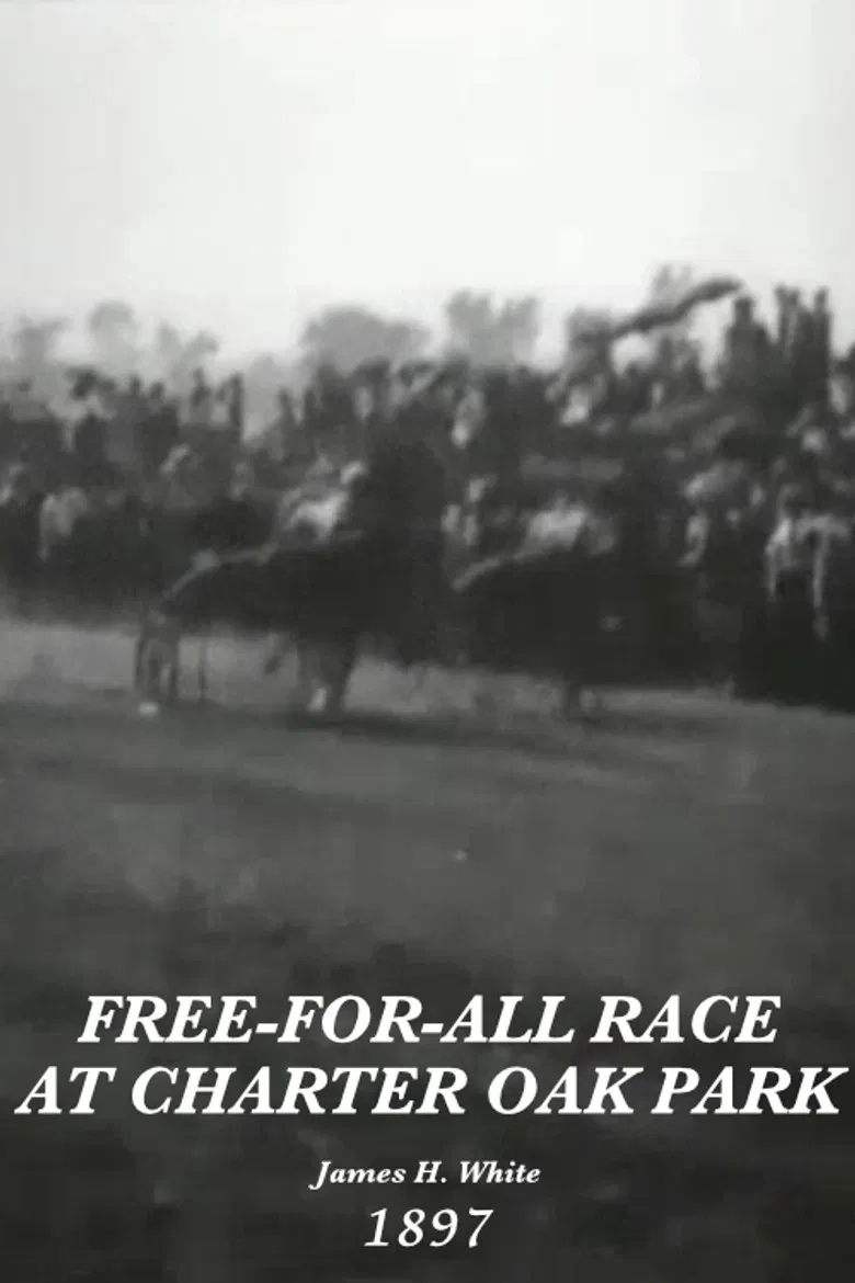 Free-for-All race at Charter Oak Park poster background