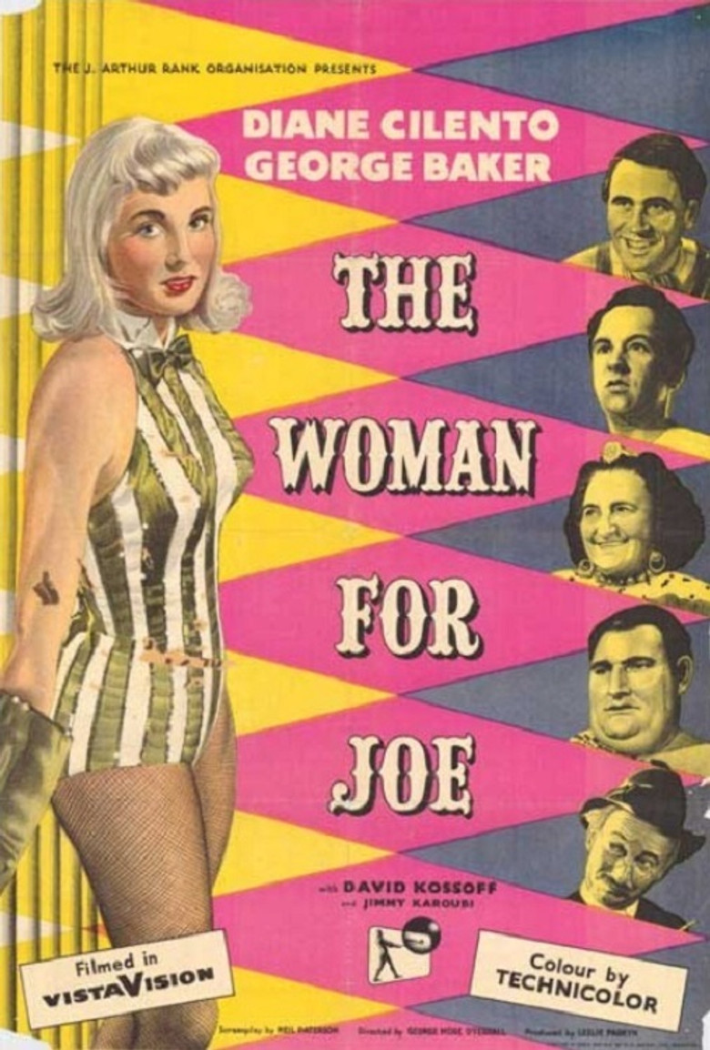 The Woman for Joe poster background