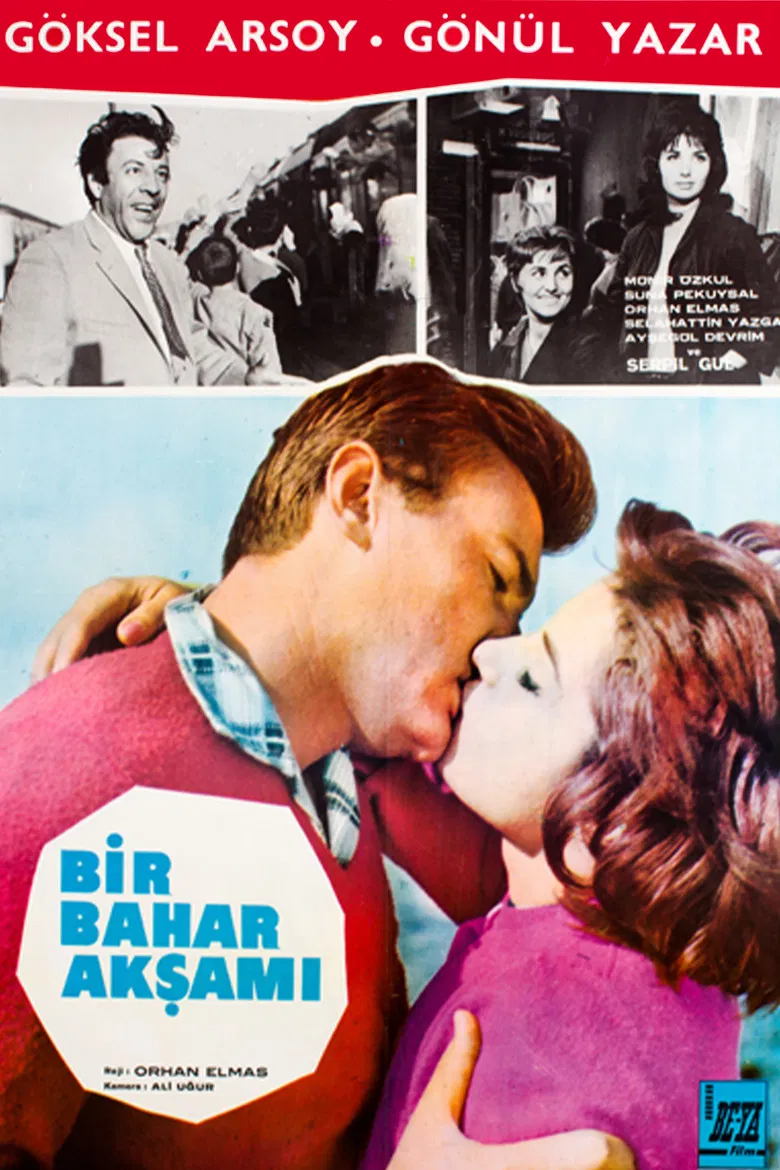 Bir Bahar Akşamı poster background
