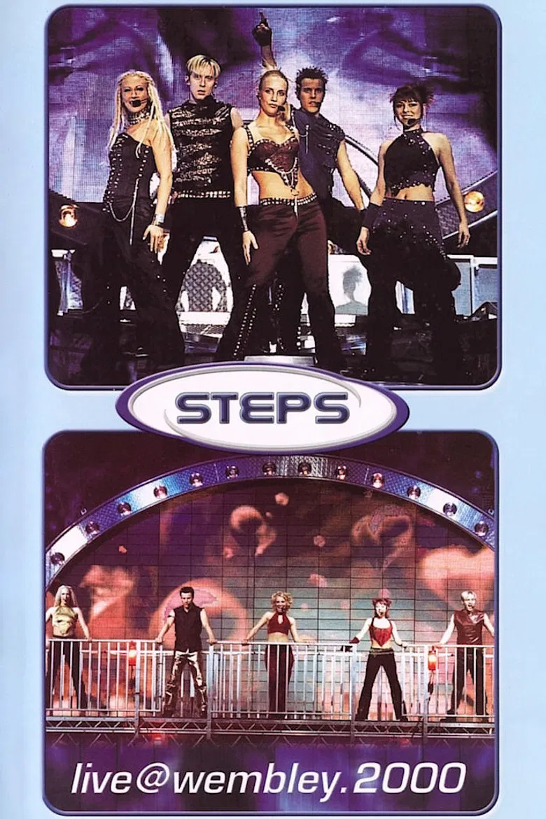 Steps: Live@wembley.2000 poster background