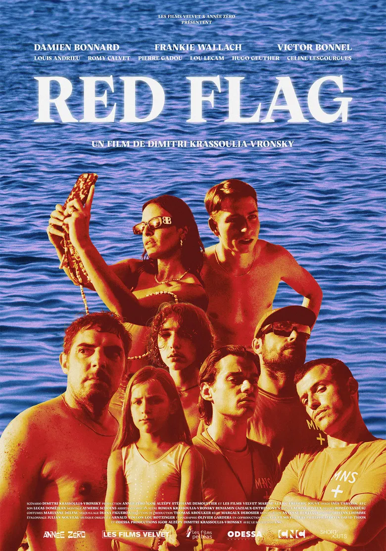 Red Flag poster background
